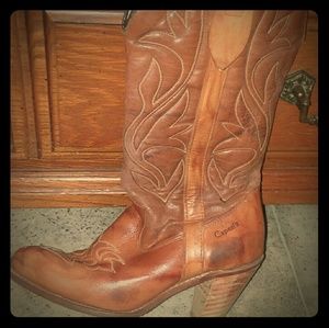 Capezio vintage cowgirl boots